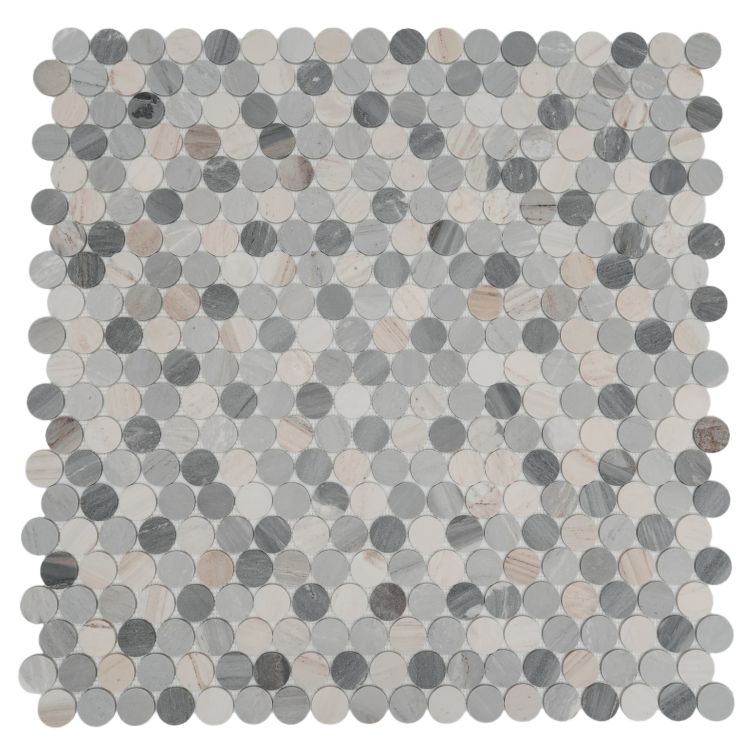 Penny Marble Large Blue 11.75 x 12